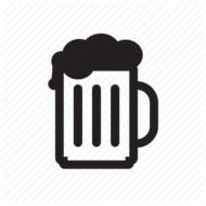 Alcohol Bar Beer Drink Party Pub Snack Time Icon