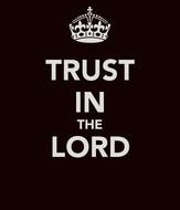 Pin Trust In The Lord On Pinterest