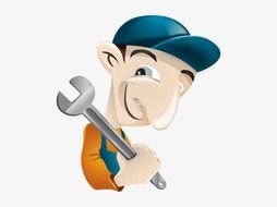 Mechanic as graphic illustration