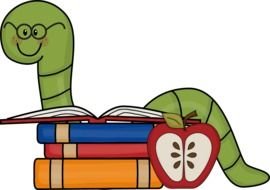 Bookworm Book drawing