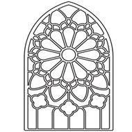 stained glass for coloring