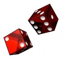 dice in graphic representation