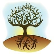 mistic tree drawing