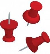 Vector Push Pins Frees That You Can Download To