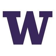 blue letter "W" as a picture for clipart