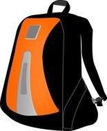 School bag drawing