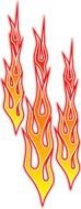 Fire Border drawing
