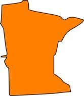 Orange Minnesota At Clkercom Vector Online