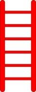 red ladder drawing