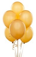 gold balloons