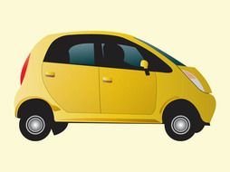 City Car Vector drawing