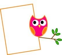 Orange Owl 2 At Clkercom Vector Online Royalty