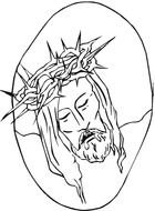 Jesus Coloring Pages drawing