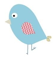 Little Love Bird Vector drawing