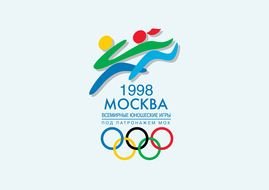 emblem of the olympic games in 1998