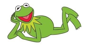 happy kermit drawing