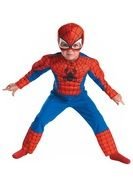 Deluxe Toddler Spiderman Costume drawing