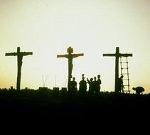 Jesus Crucified drawing