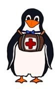 clipart of the pinguino doctor