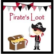 Clipart of Pirate Birthday Party border