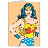 Wonder Woman Portrait Card Zazzle