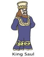 King Saul as a picture for clipart