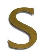 Gold Letter S drawing