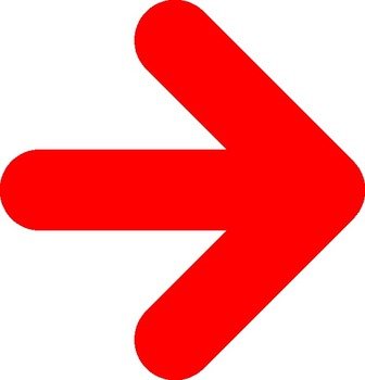 Red Left Arrow Right