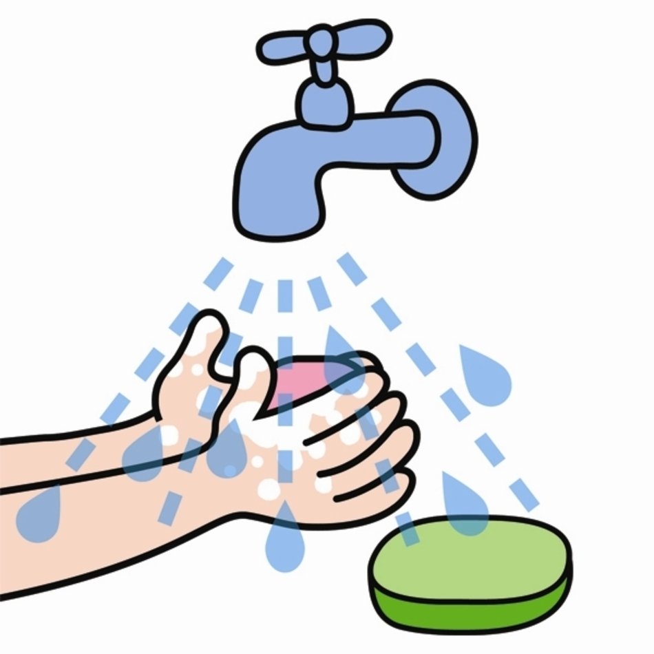 Wash Your Hands With True Dont Worry Be Healthy clipart