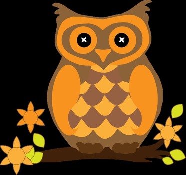 Free Orange Owl