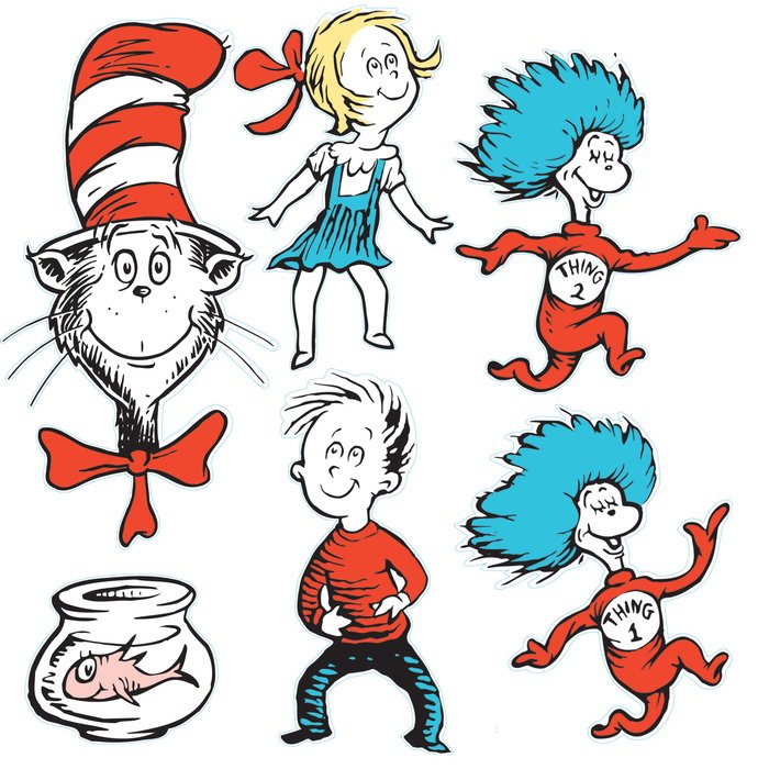 clipart of the Dr Seuss Cat In The Hat
