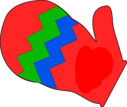 600 X 505 &183 40 Kb Png Black And White Mitten
