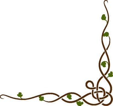 Woodland Border At Clkercom Vector Online