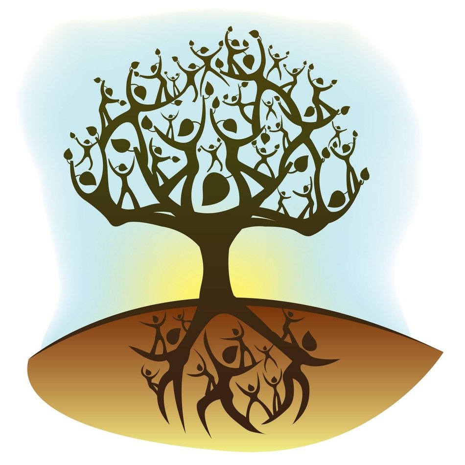 mistic tree drawing
