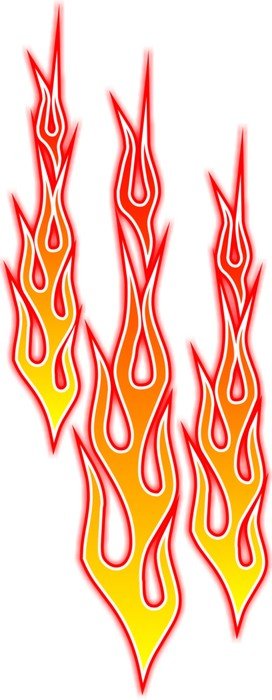 Fire Border drawing