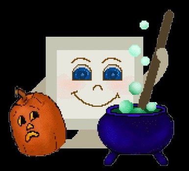 Clip Art Free Computer Characters With Witches Brew