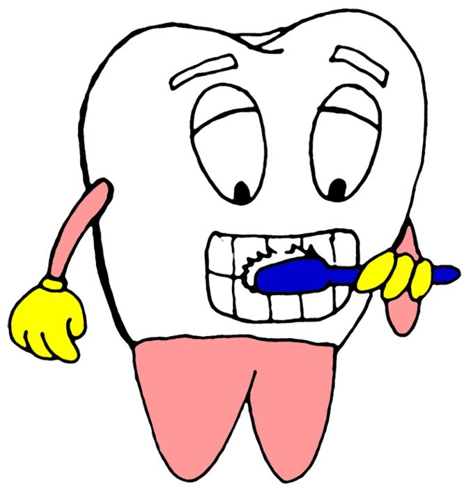 Brushing Teeth Free Vector Download