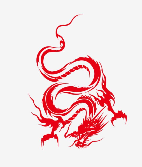 Free Vector About Dragon Silhouette Art Download