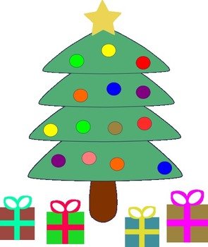 Christmas Tree Gifts Free Vector 4vector