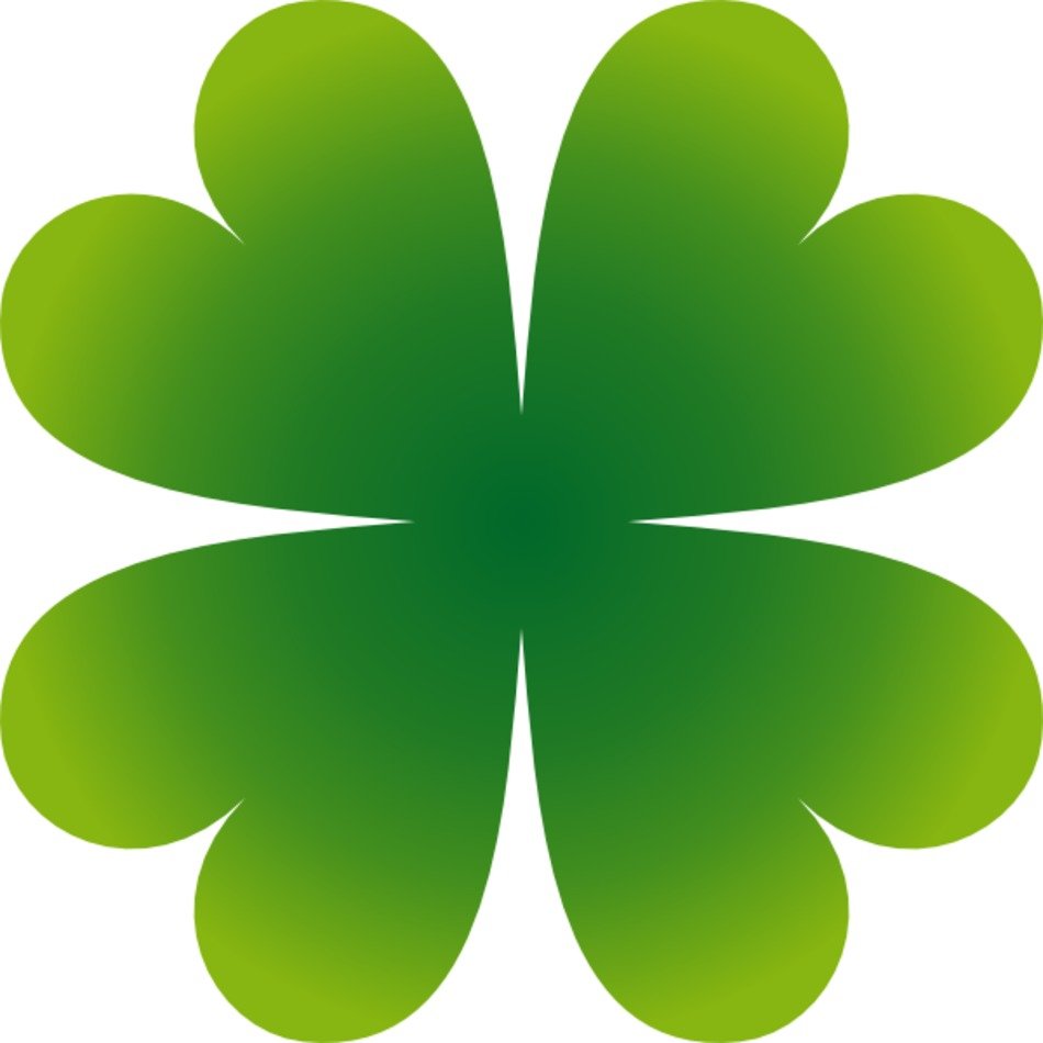 Pierig Four Leaf Clover At Clkercom Vector Online