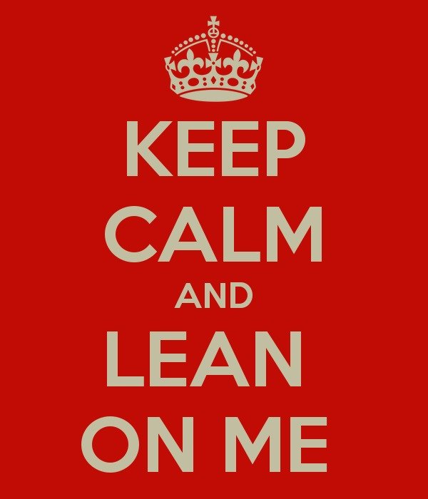 Keep Calm And Lean On Me Carry Image Generator
