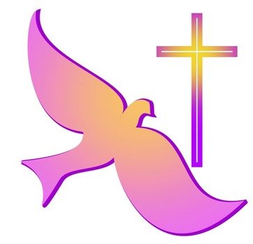 Dove & Cross 3 Christian Faith Icons Link To Us