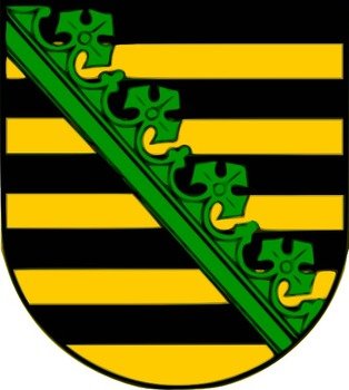 Saxony Coat Of Arms At Clkercom Vector Online