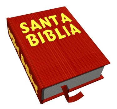 santa Bible drawing