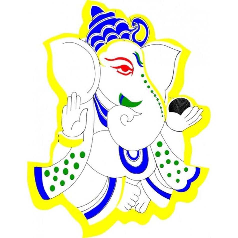 S &gt Frees Lord Ganesh Embroidery Free4