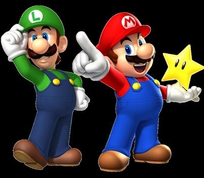 Printable Mario drawing