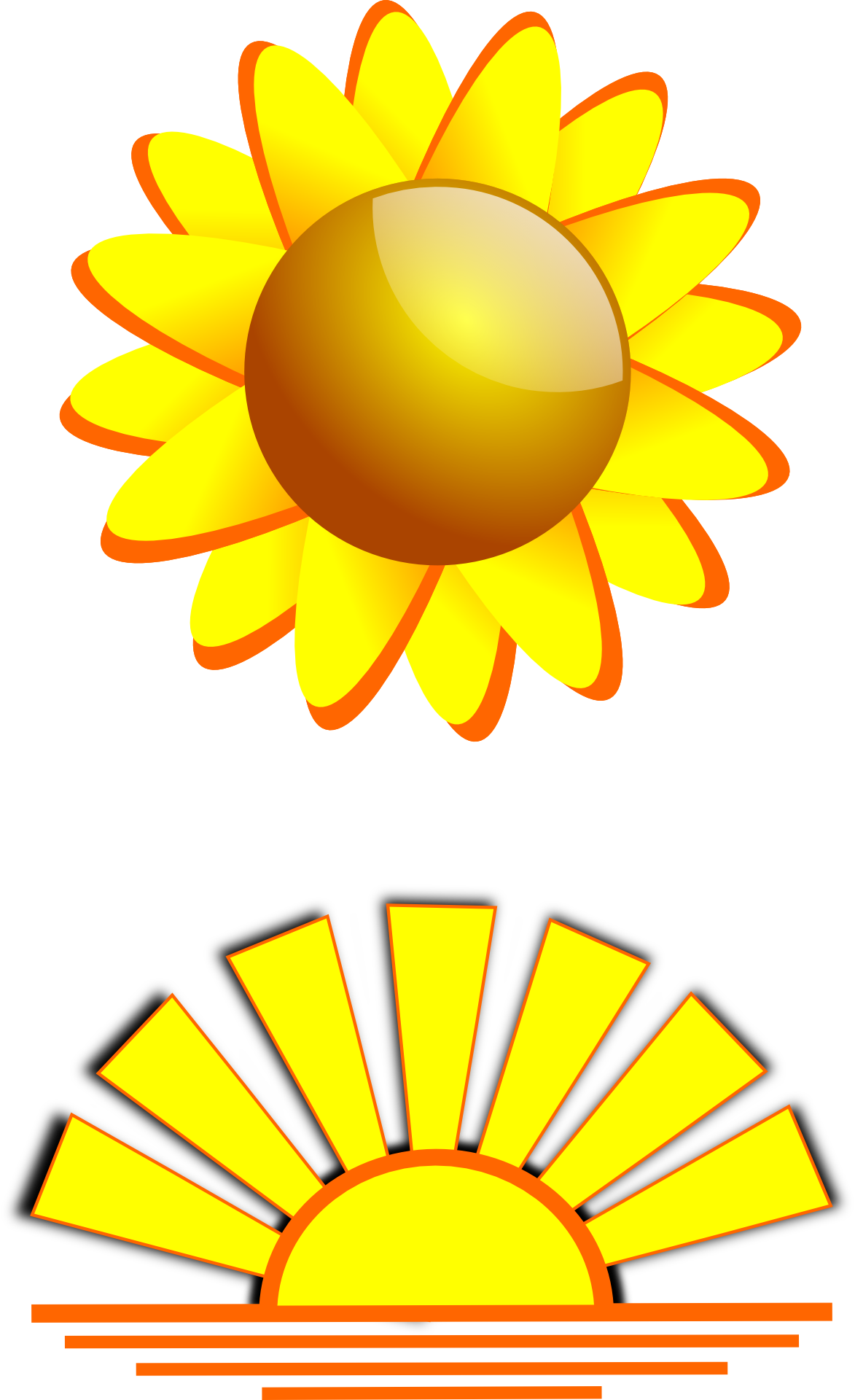 Sunshine drawing free image download