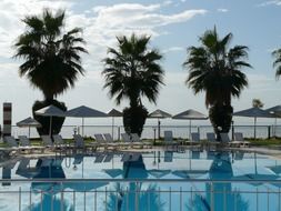 picture of the swimming pool in hotel