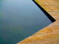 pier wooden planks