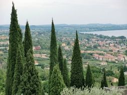magnificent view of italy bardolino garda holiday